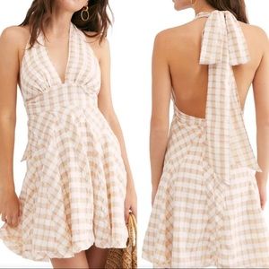 NWT Free People Halter Dress SIZE 10